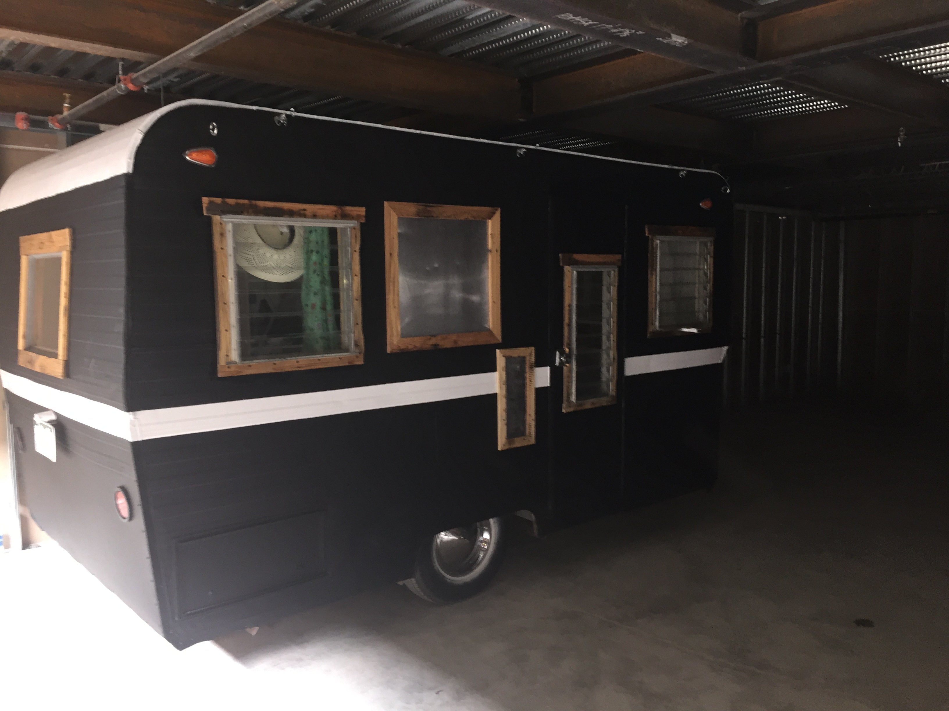 The Camper Is In And Work Has Begun!