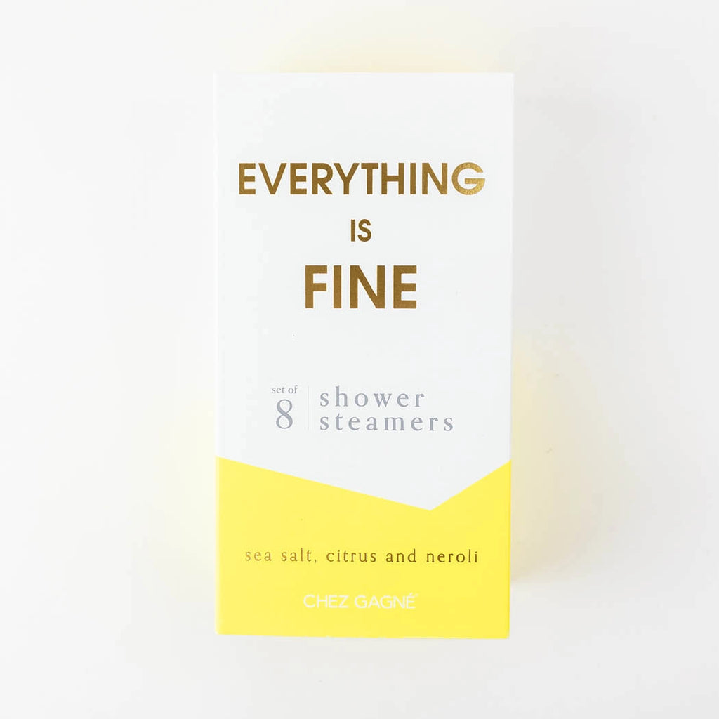 Chez Gange | Everything Is Fine Shower Steamers
