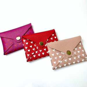 Latico | Heart Detail Leather Cardholder