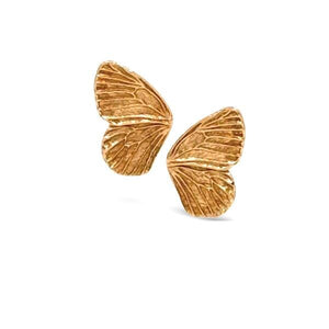 Flutter into style with Athena Designs' Drew earrings, featuring natural bronze butterfly posts for a unique look that will surely catch some eyes. These earrings are perfect for adding a touch of whimsy to any outfit.