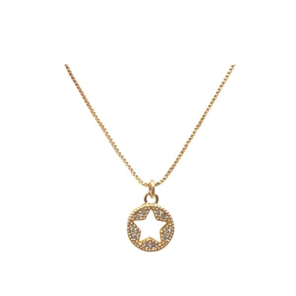 Shine bright with our Athena Designs Wish necklace featuring an open star pendant. Make all your wishes come true with this playful accessory.