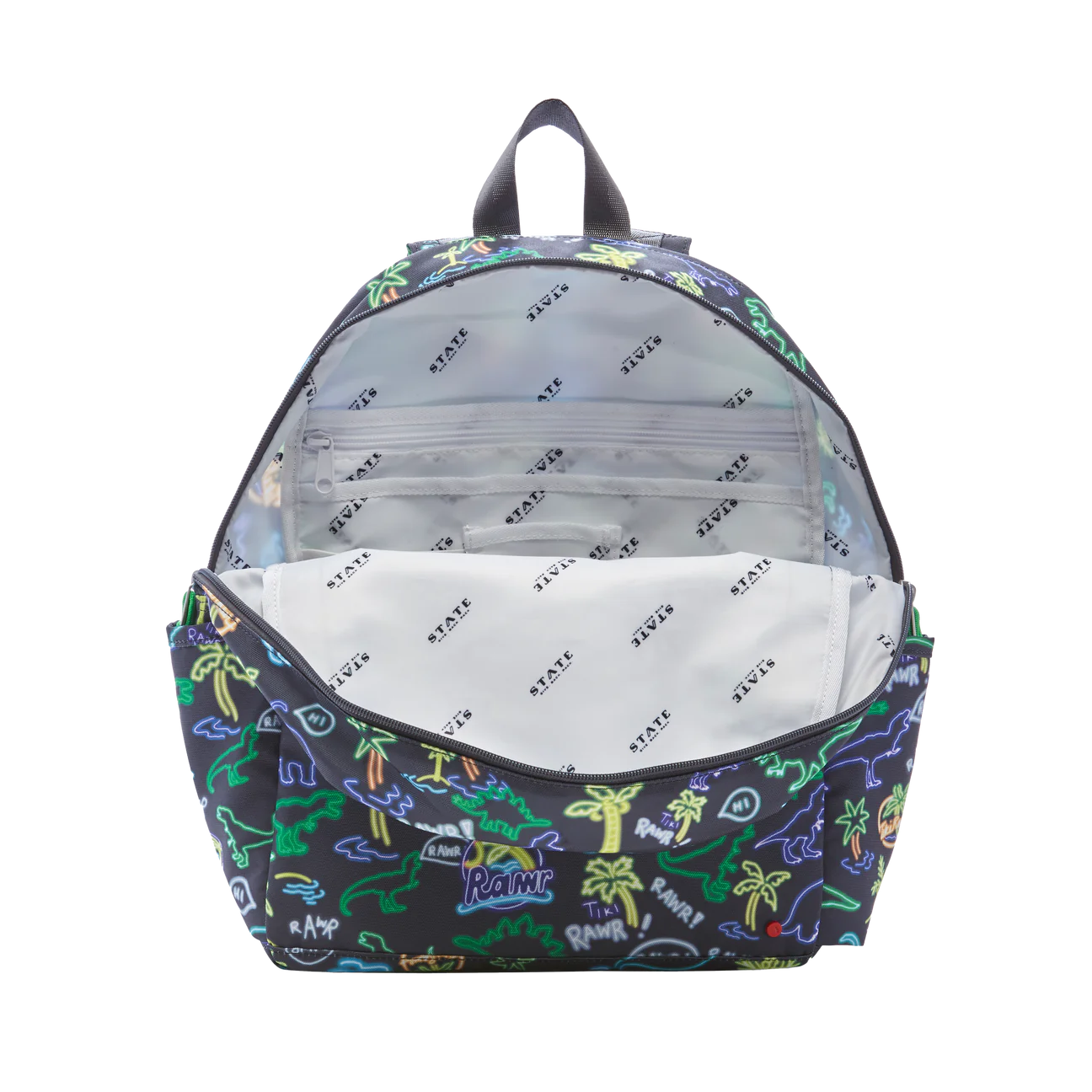 State Bags | Neon Dino Backpack