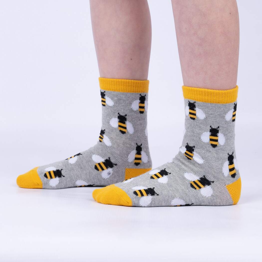 Sock It To Me | Bee's Knees Youth Crew 3-Pack