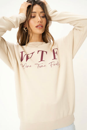 Project Social T | WTF Sweatshirt