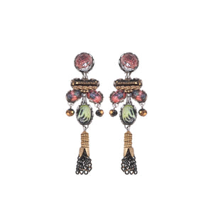 Add a pop of color to your wardrobe with Ayala Bar's Letizia earrings! These stylish red earrings are the perfect accessory to elevate any outfit. Stand out in style and make a statement with these unique earrings.