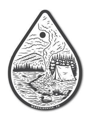 Moore Collection | River Camp Sticker
