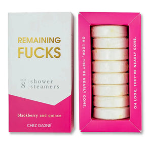 Chez Gange | Remaining Fucks Shower Steamers