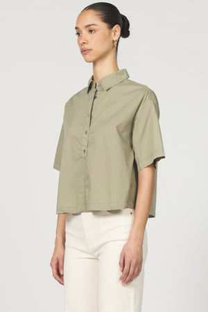 Unleash your casual cool with the Dear John Edsel button-up! This boxy fit short sleeve wonder gives you that perfect relaxed silhouette without trying too hard.