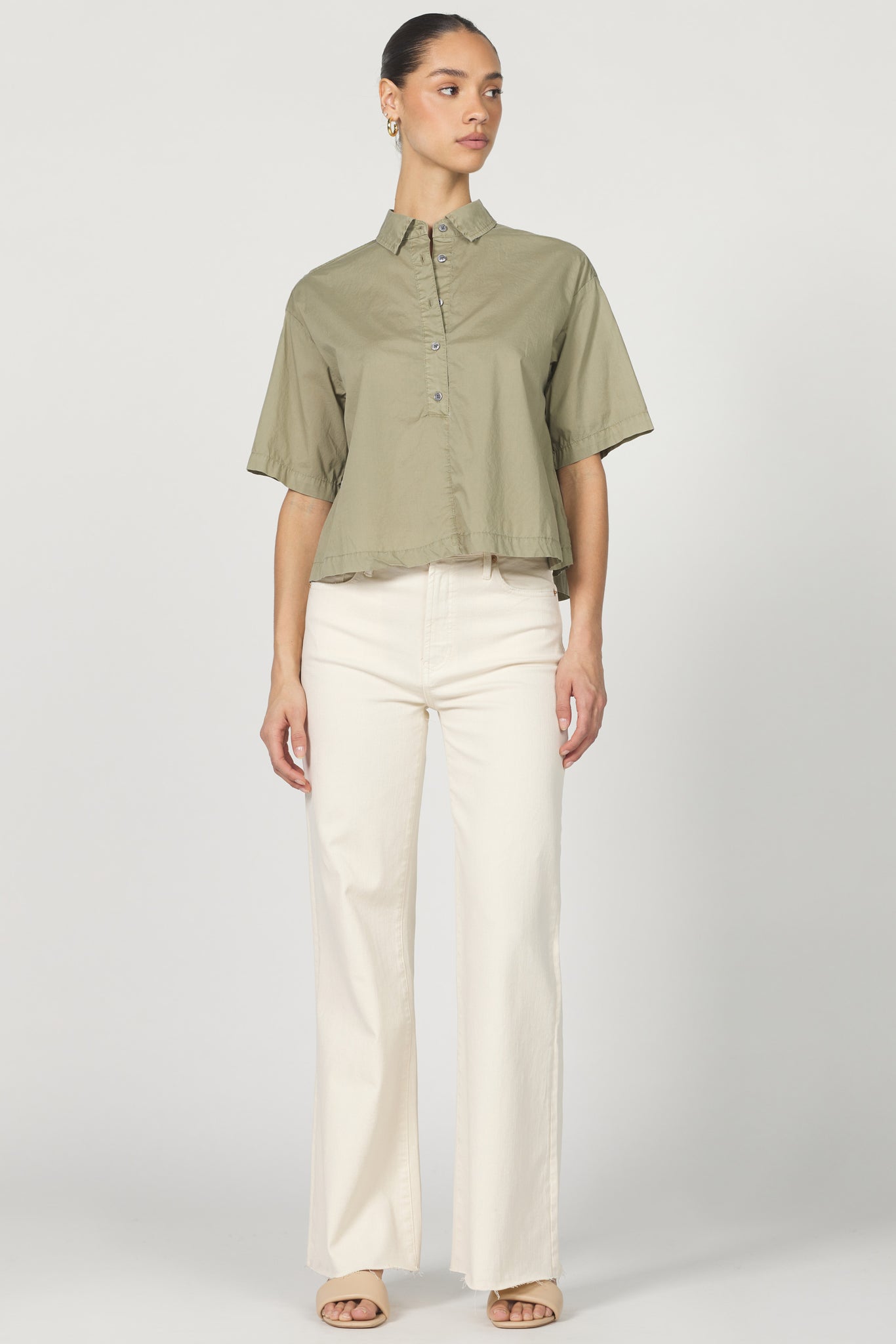 Unleash your casual cool with the Dear John Edsel button-up! This boxy fit short sleeve wonder gives you that perfect relaxed silhouette without trying too hard.