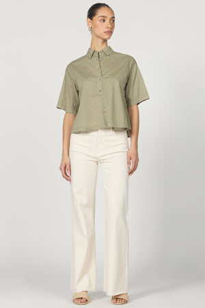 Unleash your casual cool with the Dear John Edsel button-up! This boxy fit short sleeve wonder gives you that perfect relaxed silhouette without trying too hard.