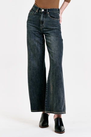 Super High Rise Wide Leg Jean