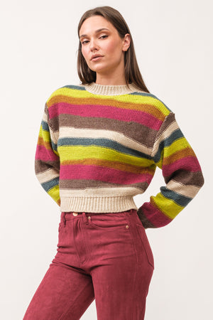 Introducing Dear John's Thyra, the perfect crew neck long sleeve sweater for any occasion. Keep cozy and stylish with this versatile piece that will become your go-to in no time. Don't miss out on its irresistible comfort and timeless look!