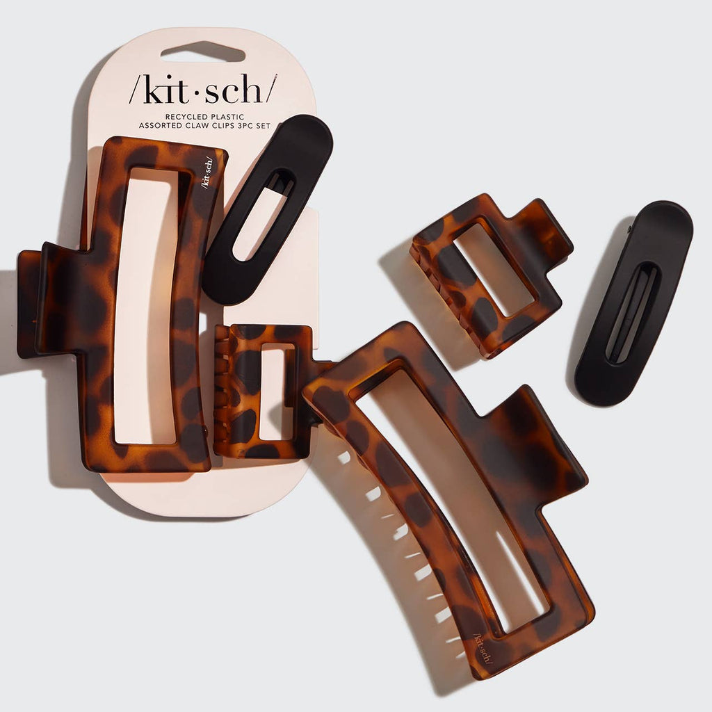 Kitsch | Recycled Plastic Assorted Claw Clips