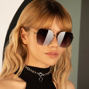 Get ready to rock your style with Freyrs' Chelsie wire rim sunglasses. These sleek shades will elevate any outfit and protect your eyes from harmful UV rays. Stand out from the crowd with a touch of edgy elegance. (Sunglasses included, rest of outfit not guaranteed to be as fabulous.)