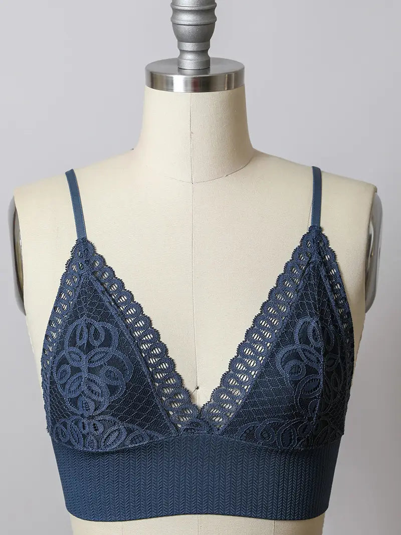 Brami with a Waistband Loop and Lace: This playful and quirky bralette is perfect for anyone who doesn't take themselves too seriously! With lace detailing and a unique waistband loop, you'll feel confident and comfortable all day long.&nbsp;