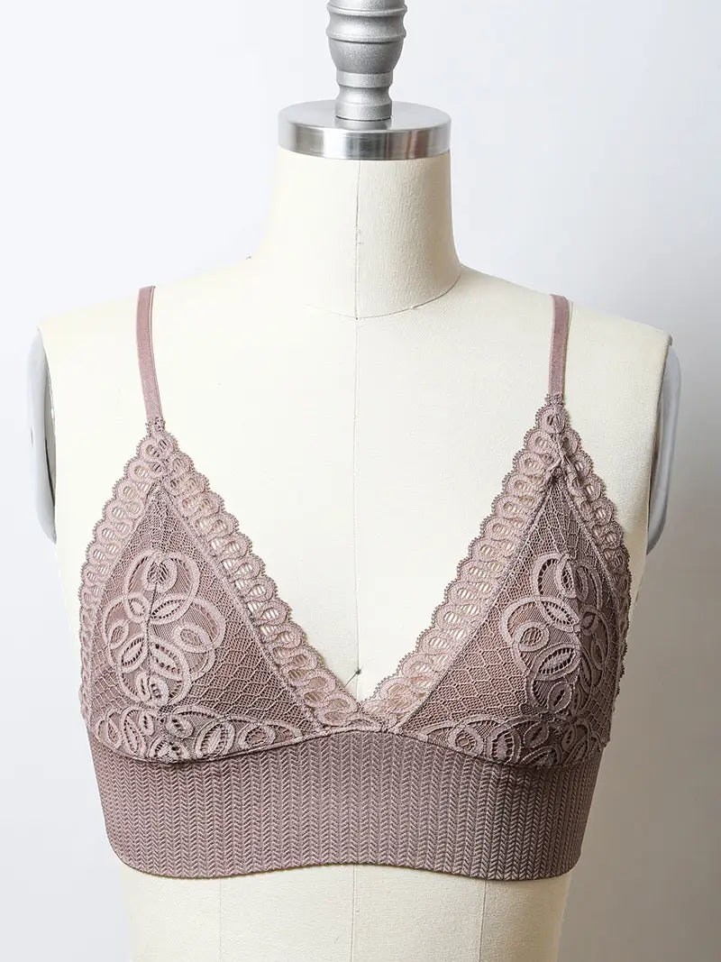 Brami with a Waistband Loop and Lace: This playful and quirky bralette is perfect for anyone who doesn't take themselves too seriously! With lace detailing and a unique waistband loop, you'll feel confident and comfortable all day long.&nbsp;