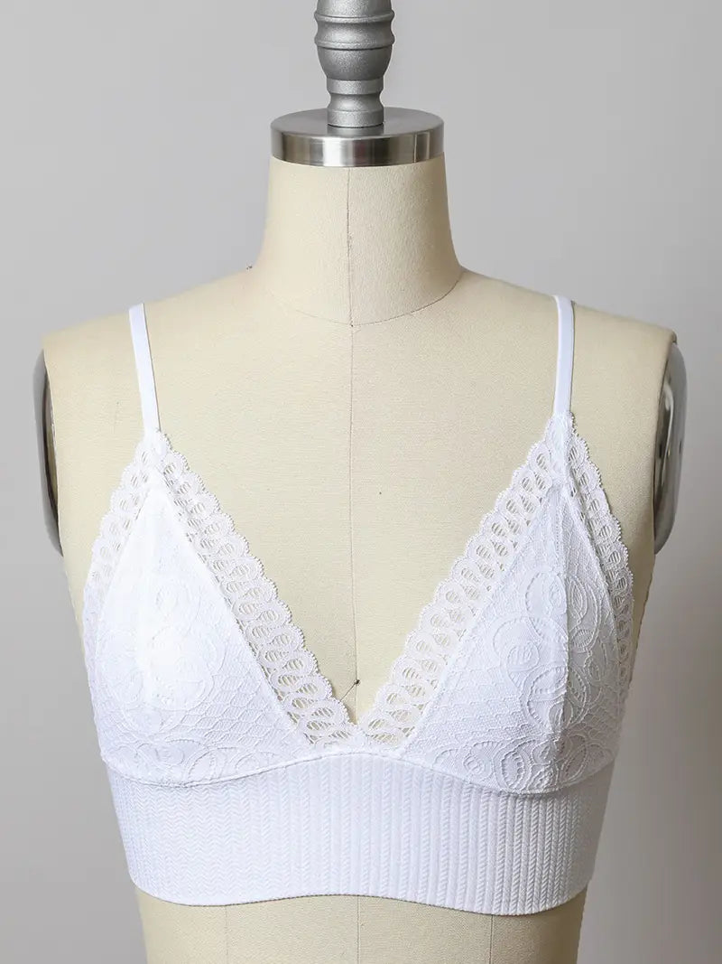 Brami with a Waistband Loop and Lace: This playful and quirky bralette is perfect for anyone who doesn't take themselves too seriously! With lace detailing and a unique waistband loop, you'll feel confident and comfortable all day long.&nbsp;