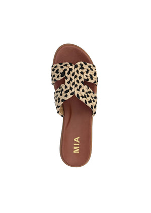 Meet POET, the perfect slip-on sandal yet. POET features a braided woven upper with cutouts making it the perfect spring and summer sandal. Crafted with our cushioned footbed, she's comfortable, quick to throw on and goes with every outfit.