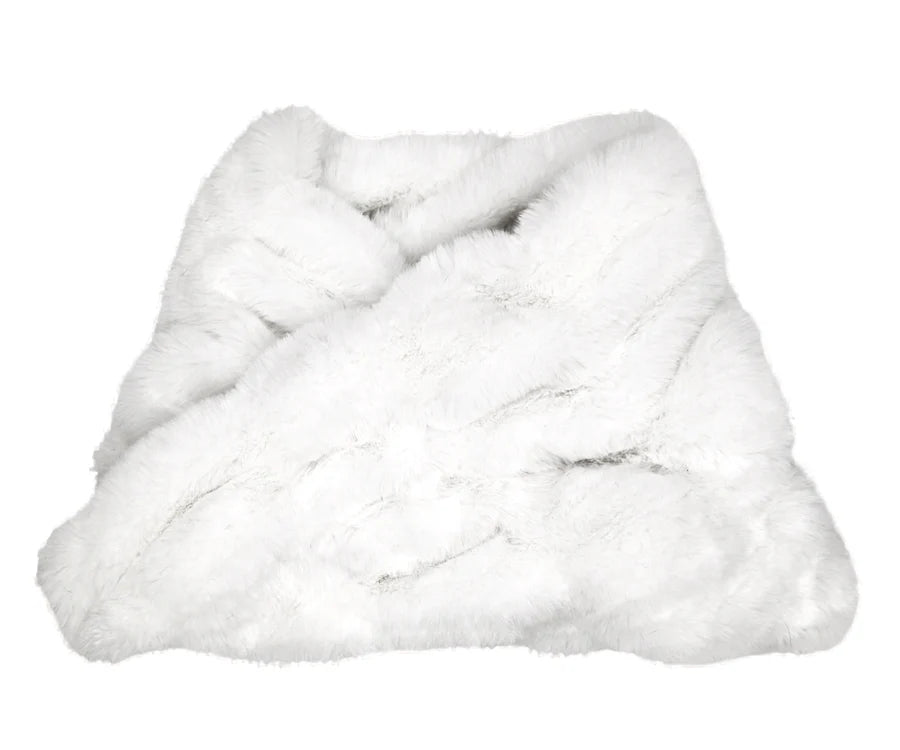 White bathrobe on a white background