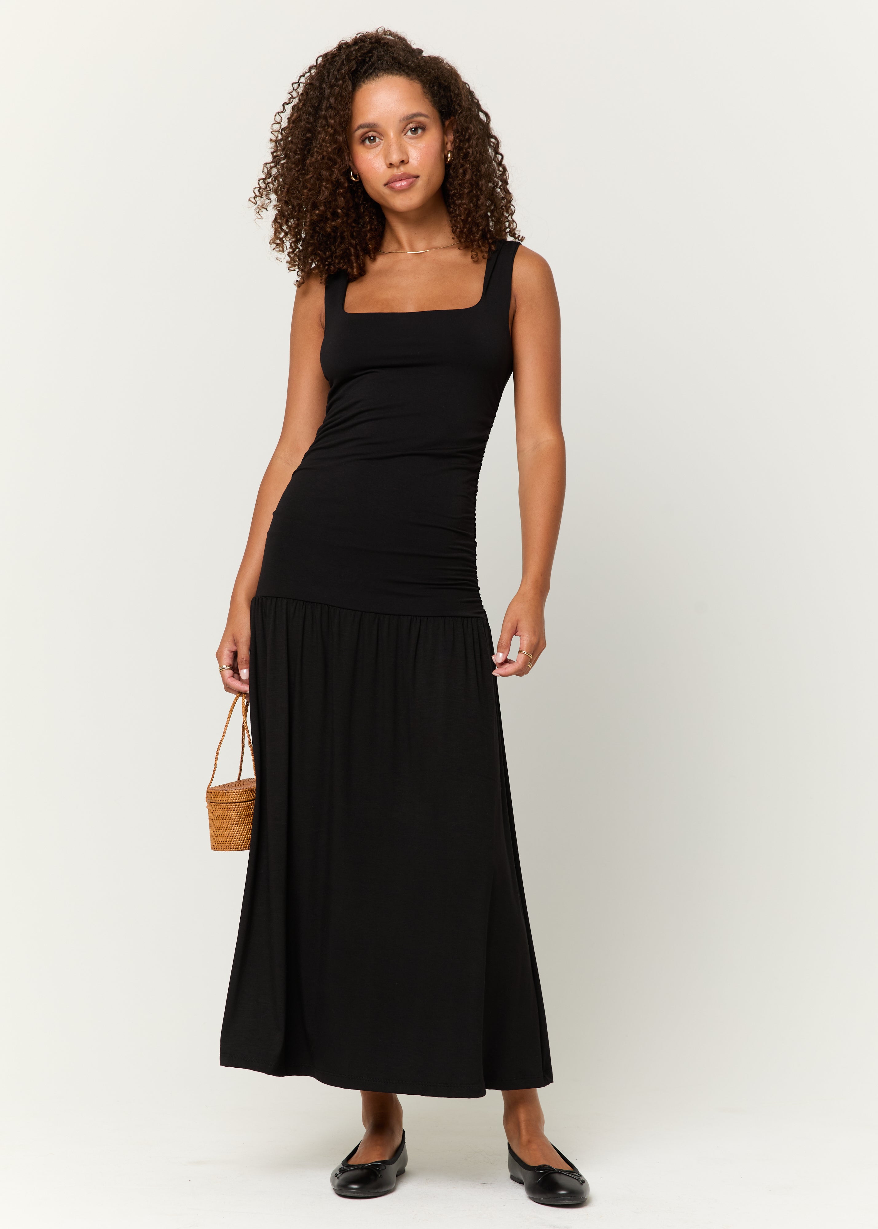 Project Social T Malena Drop-Waist Tank Midi Dress