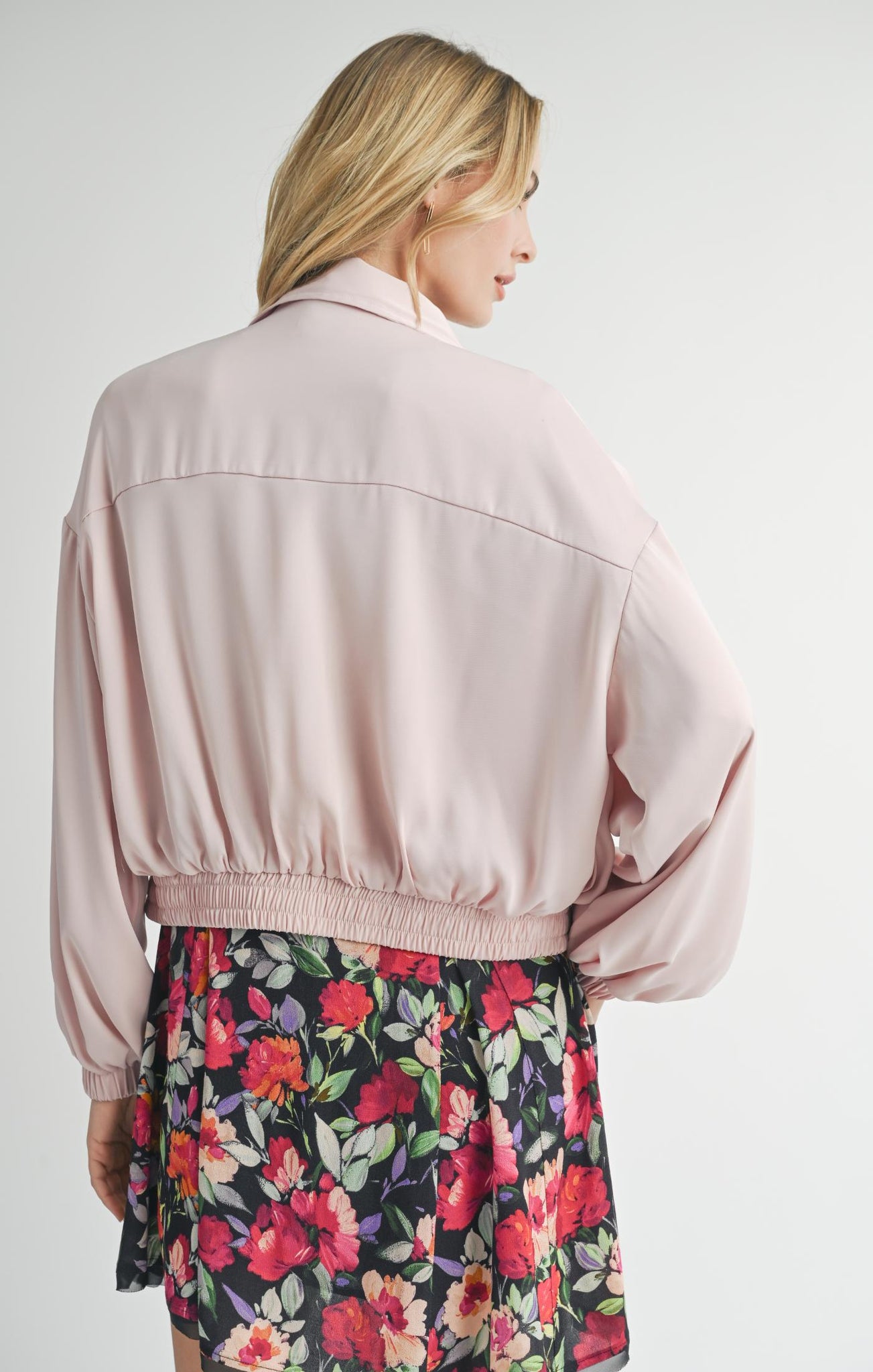 Embrace sweet style with Sadie &amp; Sage's "Sweet Treat" jacket. This zip-up jacket not only adds a touch of cute to any outfit, but its easy closure and practical design make it perfect for daily wear. Treat yourself to this versatile and adorable addition to your wardrobe!