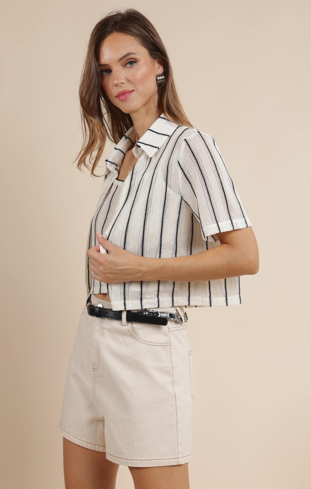 Embrace effortless style with this striped knit 2-piece set from Sage the Label. Soft, cozy, and perfectly playful, it’s designed to keep you comfy while turning heads. Mix and match or wear together for a chic, laid-back look that’s ready for anything your day throws at you.
