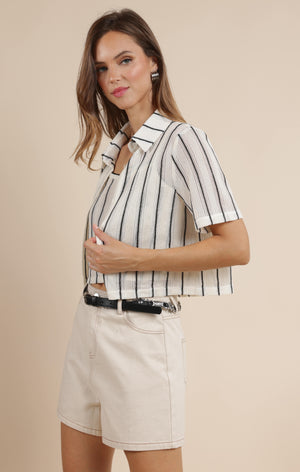 Embrace effortless style with this striped knit 2-piece set from Sage the Label. Soft, cozy, and perfectly playful, it’s designed to keep you comfy while turning heads. Mix and match or wear together for a chic, laid-back look that’s ready for anything your day throws at you.