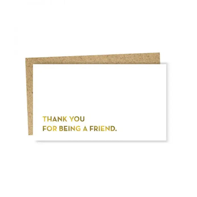 Thank you for being a friend