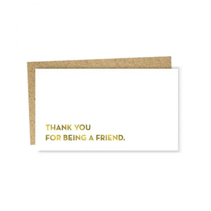 Thank you for being a friend