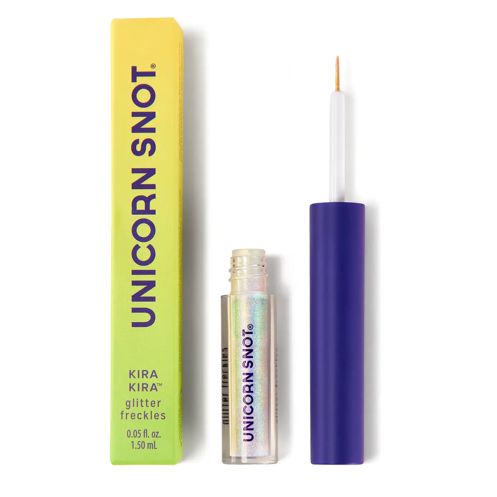 Unicorn Snot lip product with applicator and packaging on a white background