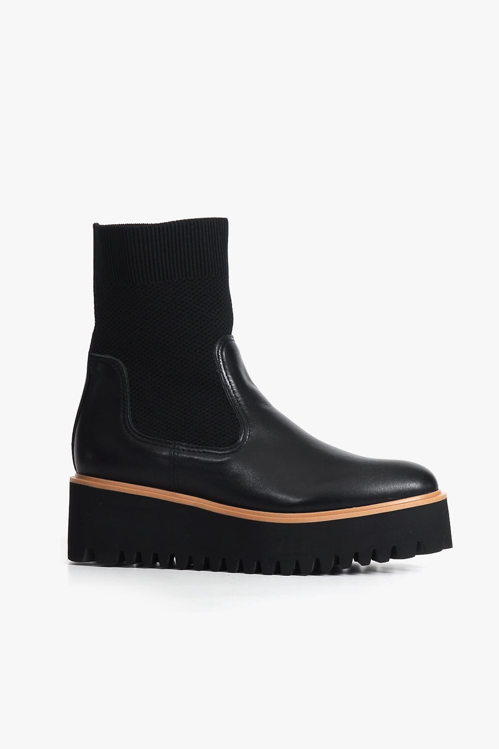 All Black | Flatform Sock