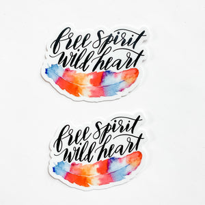 Wildflower | Free Spirit Sticker