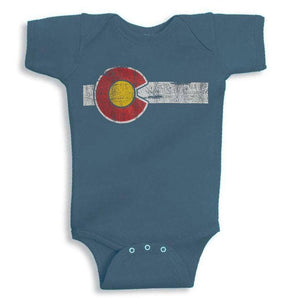 YoColorado | Colorado Flag Baby Onesie
