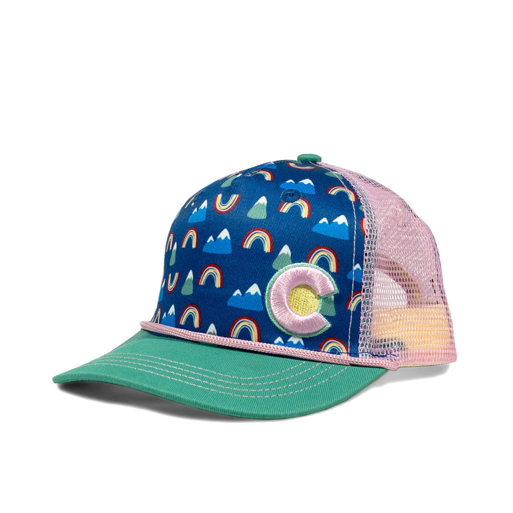 YoColorado | Kid's Mountain Rainbow Hat