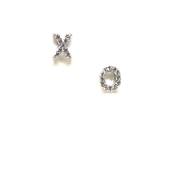 Spice up your style with Athena's XO Studs! These pave crystal studs add a touch of shimmer and a playful XOXO to any outfit. Show off your fun-loving personality with these quirky earrings.